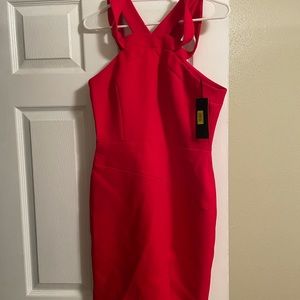 Red BCBG dress size 8 - never worn - tags still on